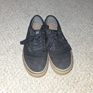 Vans Atwood Men's Skate Shoes In Black & Gum Size 8.5